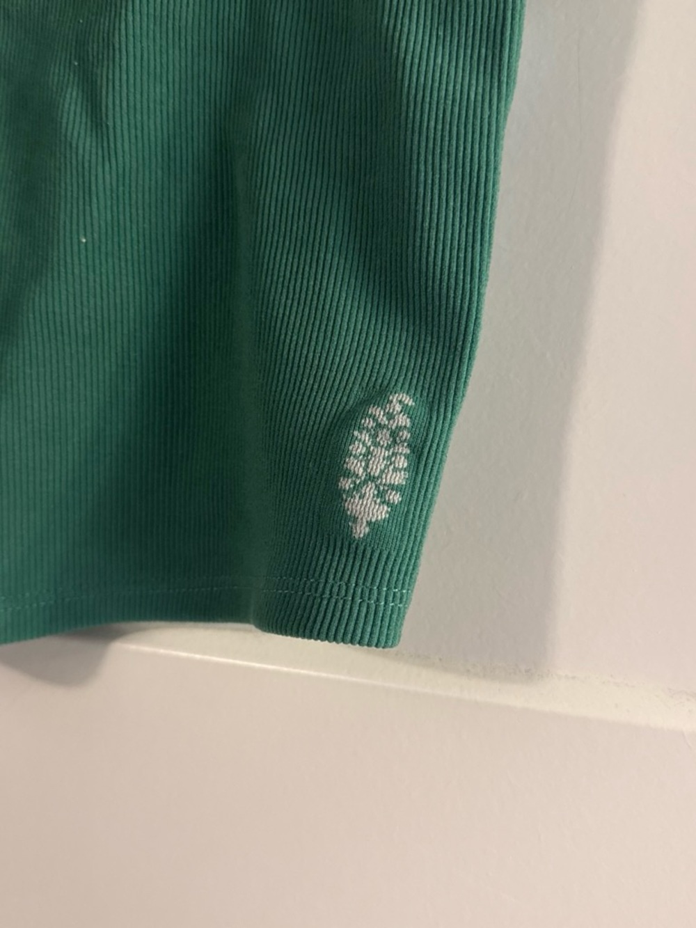 FP Movement Green Ribbed Cropped Tank Top - Picture 2 of 4